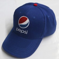 百事可乐广告帽 棒球帽 纯棉材质太阳帽 出口帽子