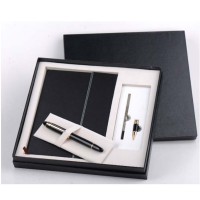 公爵GJ1005笔记本+两用笔（钢笔+宝珠）办公商务套装送客户礼品