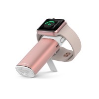 mipow苹果Mfi认证iwatch6000毫安 Apple Watch无线充电宝创意时尚
