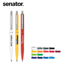 SENATOR德国Point 3217实色光亮中性水笔企业商务礼品笔展会礼品公司定制
