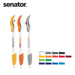 SENATOR德国Hattrix 3200实色光亮中性水笔企业会议礼品展会宣传礼品公司